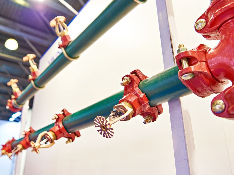 7 Komponen Utama Pada Sprinkler Pemadam Kebakaran